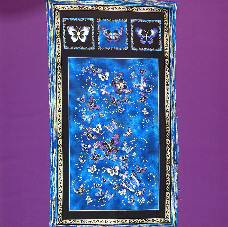 Butterfly Jewels Panel - Nana's Weighted Blankets