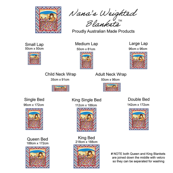Chocolate swirls - Nana's Weighted Blankets