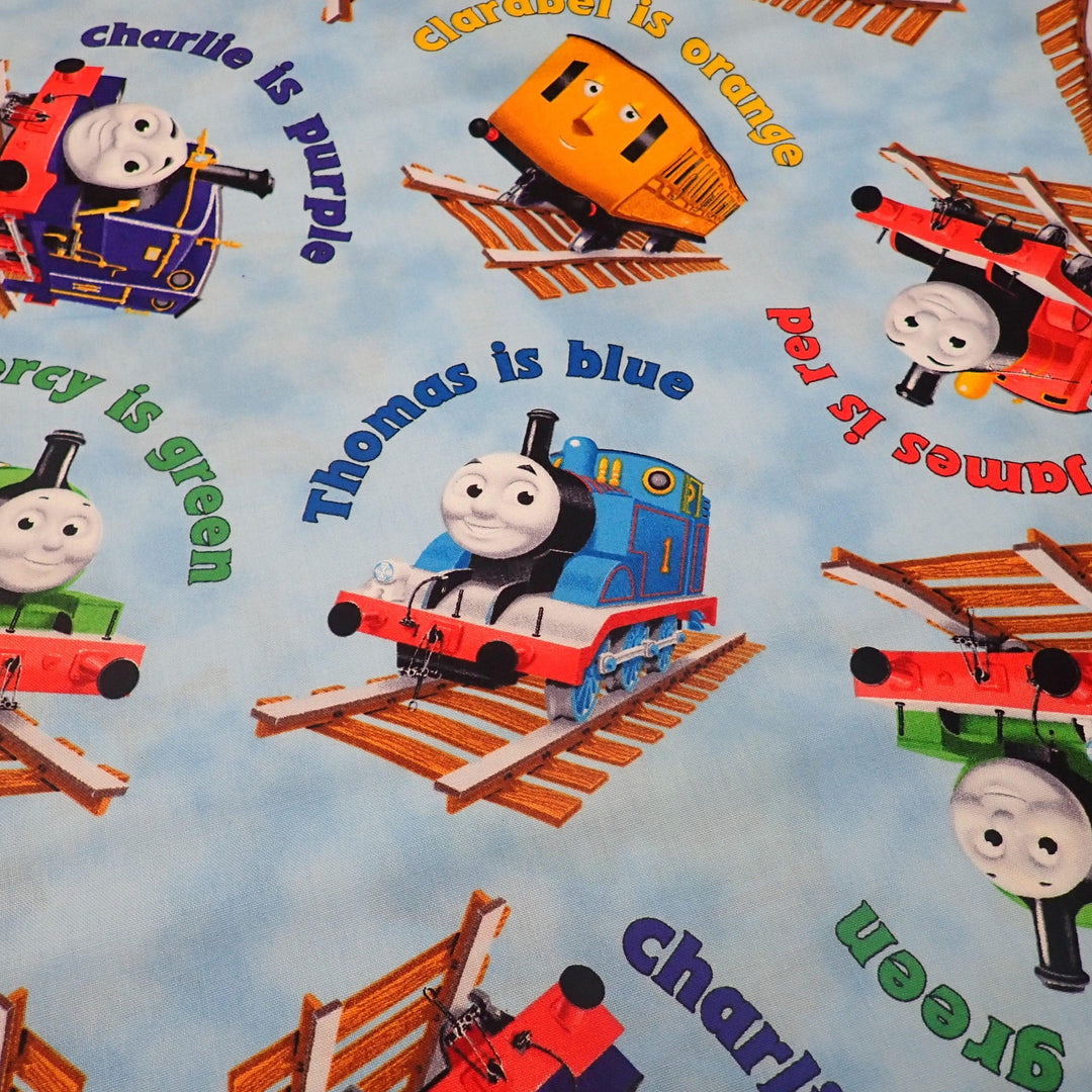 Colourful Trains - Nana's Weighted Blankets