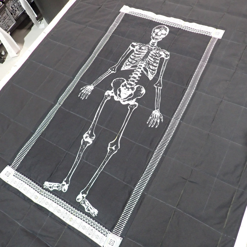 Mr Bones (glow in the Dark) Panel - Nana's Weighted Blankets