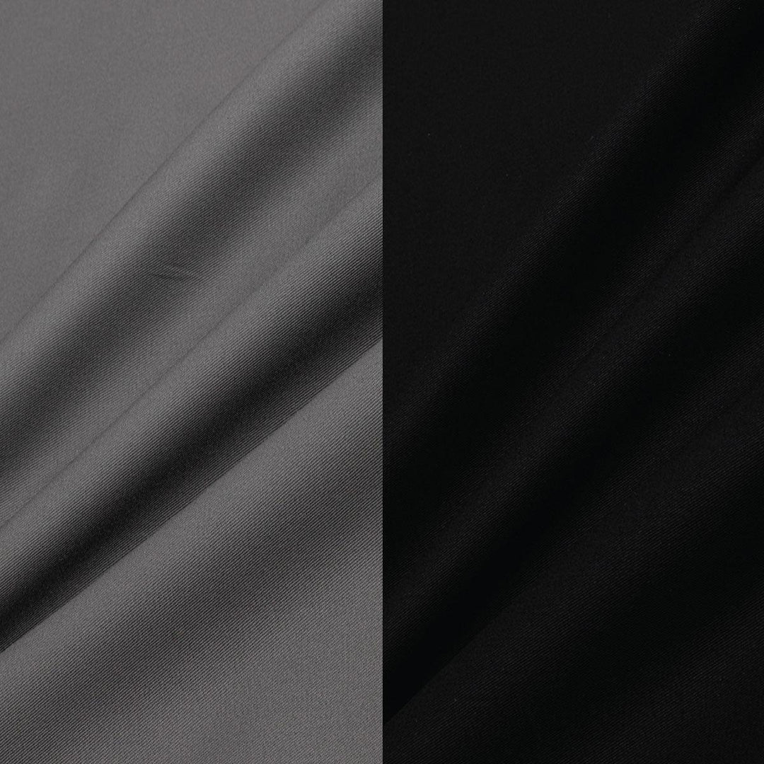 Plain Blanket - Grey on Black - Nana's Weighted Blankets