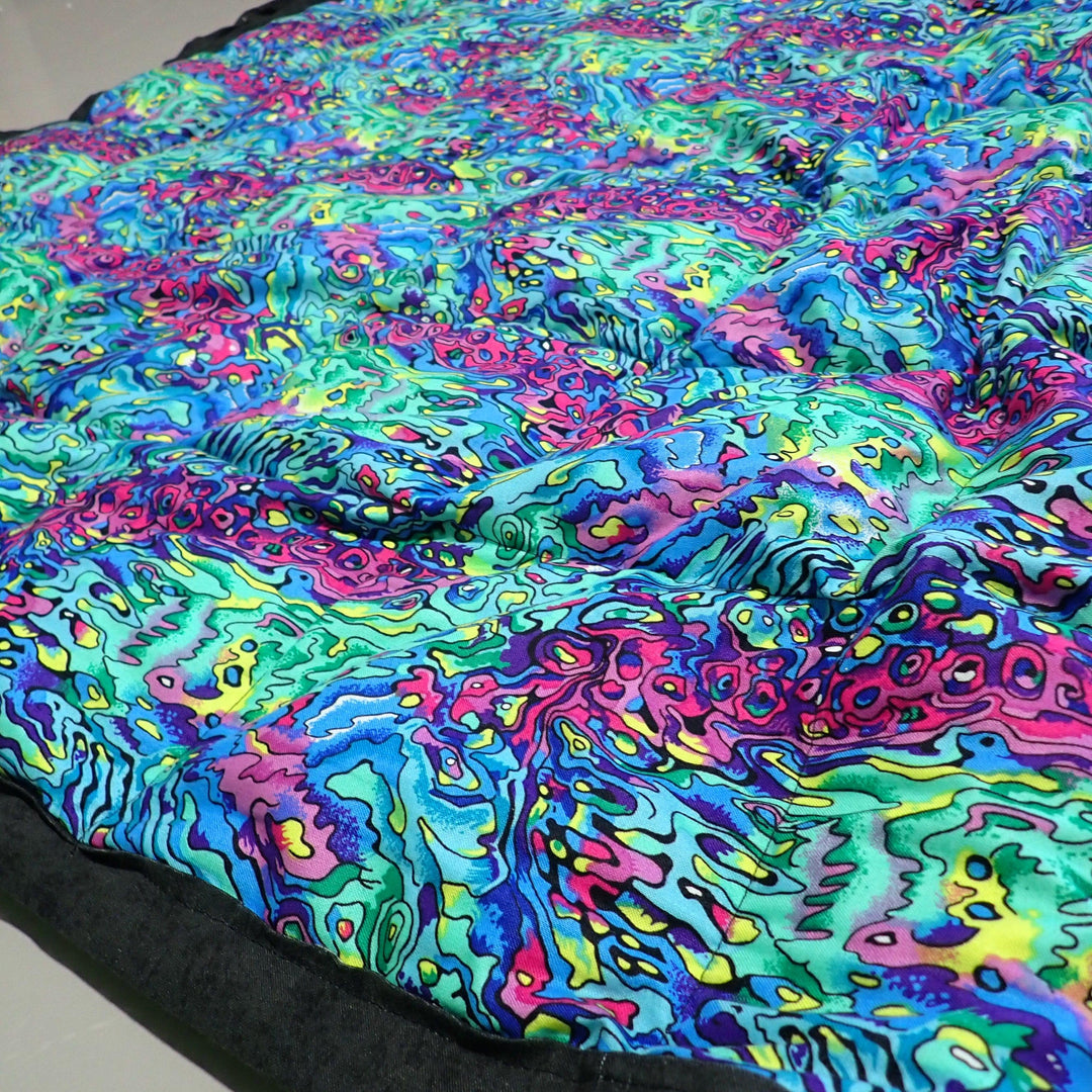 Pre-Made Single Blankets -NEW ZEALAND KIWI CRAZY PAUA SHELL - Nana's Weighted Blankets