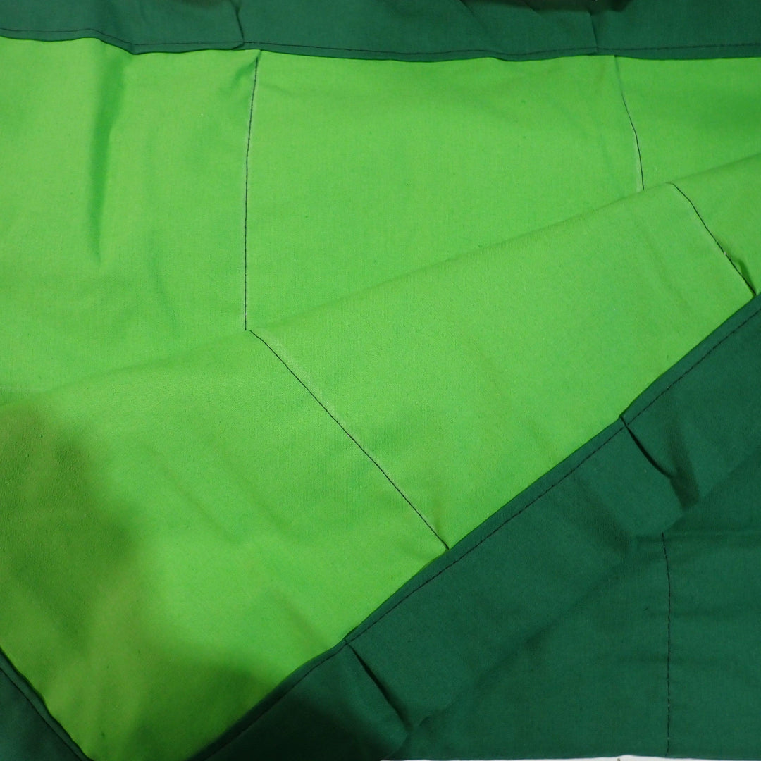 Premade Blanket Skin - Large Lap -Budget two toned green - Nana's Weighted Blankets