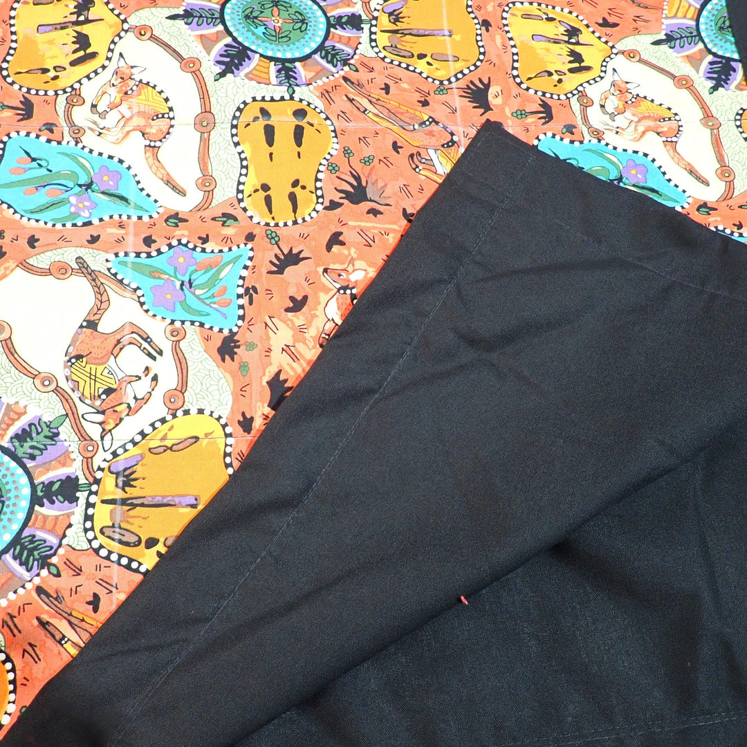 Premade Blanket Skin - Single Bed -Mirram Mirram Aka Red by Nambooka - Nana's Weighted Blankets