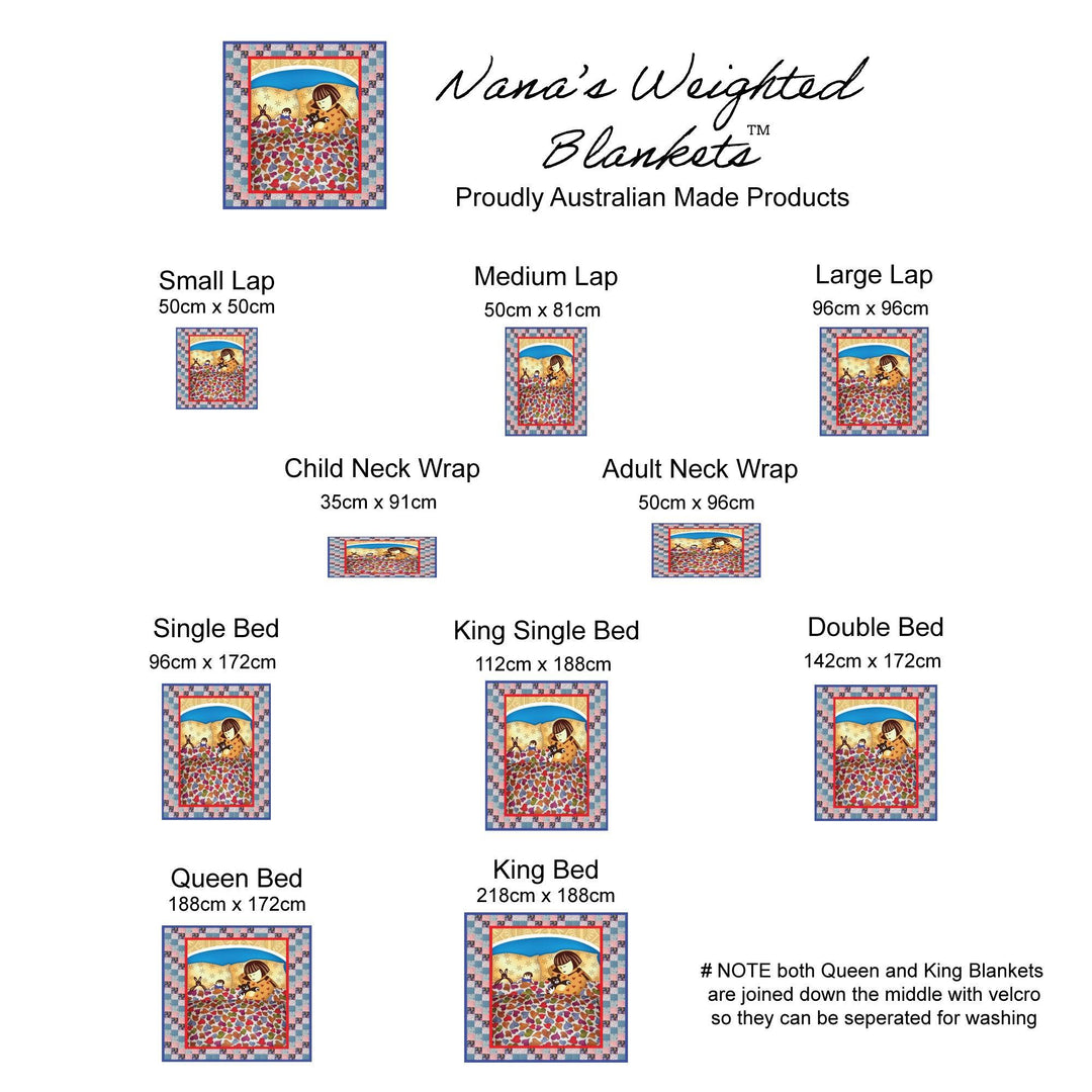 Snowy River Horses Panel - Nana's Weighted Blankets
